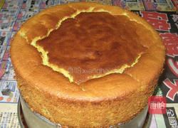 抹茶苹果戚风蛋糕的做法图解10