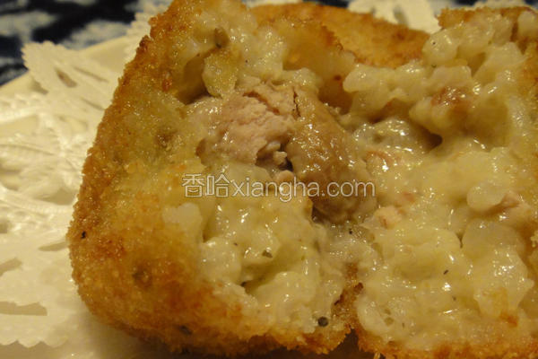 意式米饭可乐饼