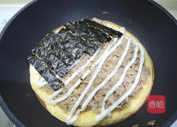 海苔鲔鱼煎饼的做法图解6