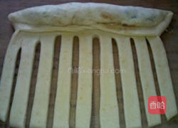 红豆牛奶花型面包的做法图解8