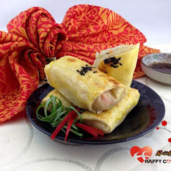 低卡蔬食烤春卷的做法[图]