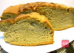 抹茶苹果戚风蛋糕的做法图解11