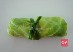 茄汁高丽菜卷的做法图解5