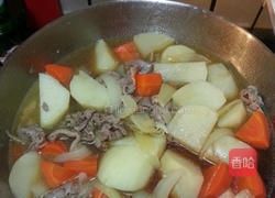 马铃薯炖肉的做法图解4