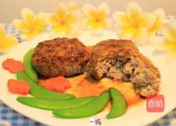 低热量牛肉汉堡排的做法图解7