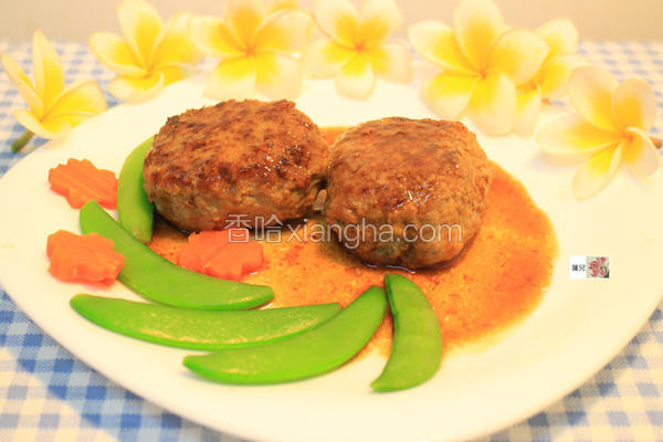 低热量牛肉汉堡排