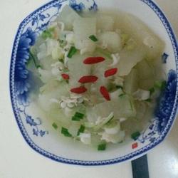 冬瓜炒虾皮的做法[图]