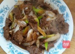 大葱爆牛肉的做法图解6