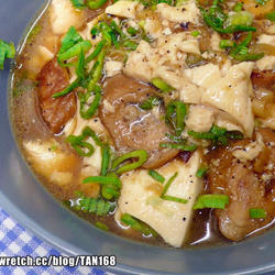 黑椒肥肠豆腐的做法[图]