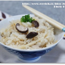 笋丝香菇炊饭的做法[图]