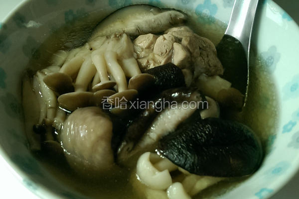 百菇鸡汤