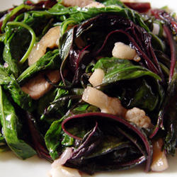 肉丝蒜炒青葙菜的做法[图]