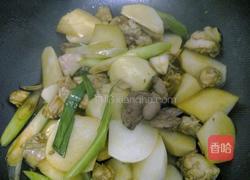 兔肉闷萝卜的做法图解8