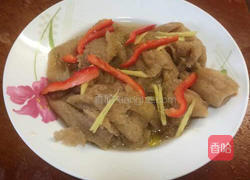 芦笋烩竹荪的做法图解4