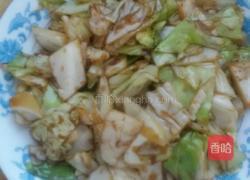 糖醋圆白菜的做法图解6