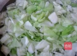 糖醋圆白菜的做法图解2