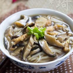 香菇鸡丝面的做法[图]