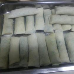 荠菜春卷的做法[图]