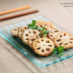 香煎酿藕的做法[图]