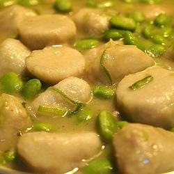 毛豆烧芋艿的做法[图]