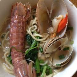 海鲜焖面的做法[图]