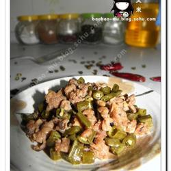 肉末酸豆角的做法[图]