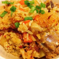 排骨焖饭的做法[图]