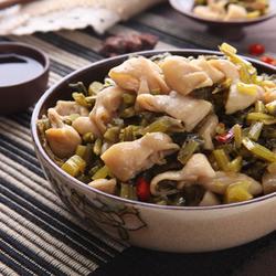 腌菜炒肥肠的做法[图]