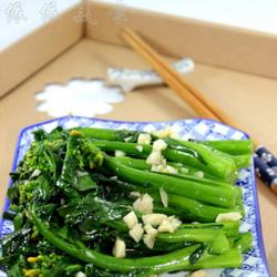 蒜蓉炒菜心的做法[图]