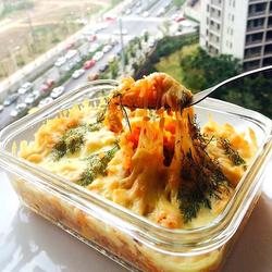 番茄酱焗饭的做法[图]