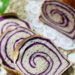 紫薯圈圈吐司的做法[图]