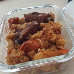 排骨蒸饭的做法[图]