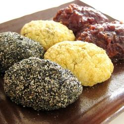 三色萩饼的做法[图]