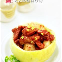 红糟蜜瓜鸡的做法[图]
