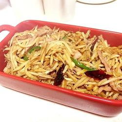 茭白肉丝的做法[图]