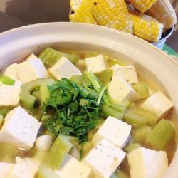 苦瓜豆腐煲的做法[图]