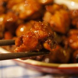 板栗烧鸡腿的做法[图]