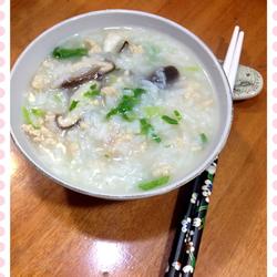 香菇鸡肉粥的做法[图]