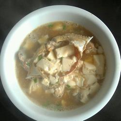 螃蟹豆腐汤的做法[图]