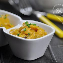 炒素蟹黄的做法[图]