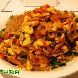 韩式拌杂菜的做法[图]