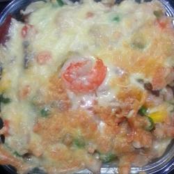 海鲜焗饭的做法[图]