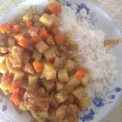 咖喱鸡块饭的做法[图]