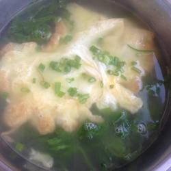 豌豆尖蛋汤的做法[图]