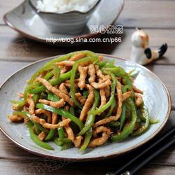 青椒炒肉丝的做法[图]