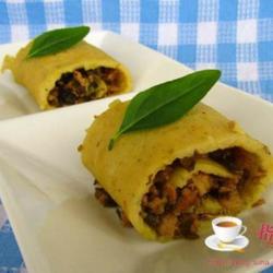 杂粮雪菜饼的做法[图]