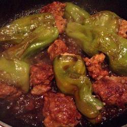 青椒酿肉的做法[图]
