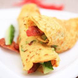 豆渣鸡蛋饼的做法[图]