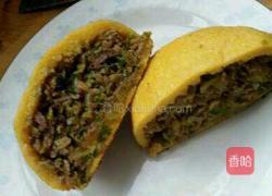 玉米面菜团子的做法图解5