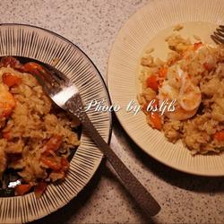 虾仁焗饭的做法[图]